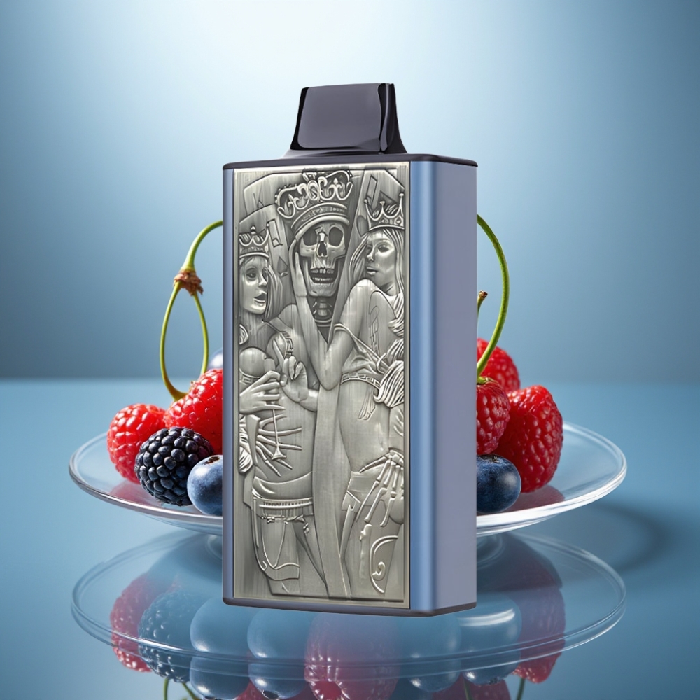 JNR Mega Box 25000 Puffs Disposable Vape Blue Razz Cherry 30ml 850mAh Dual Mesh