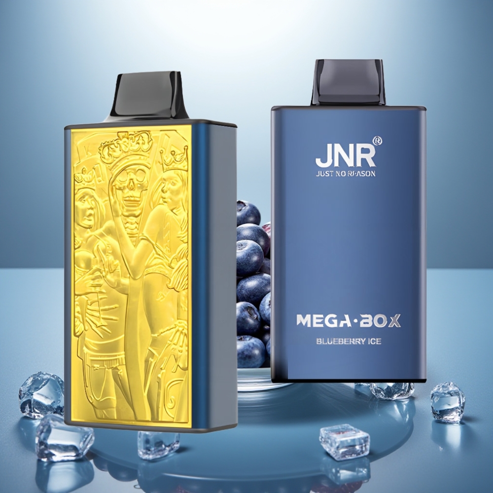 JNR Mega Box 25000 Puffs Disposable Vape Blueberry Ice 30ml 850mAh Type-C