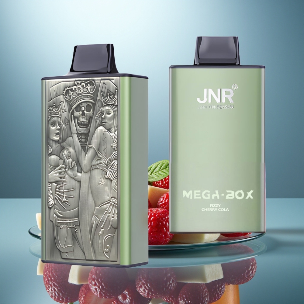 JNR Mega Box 25000 Puffs Disposable Vape Fizzy Cherry Cola 30ml 850mAh Dual Mesh