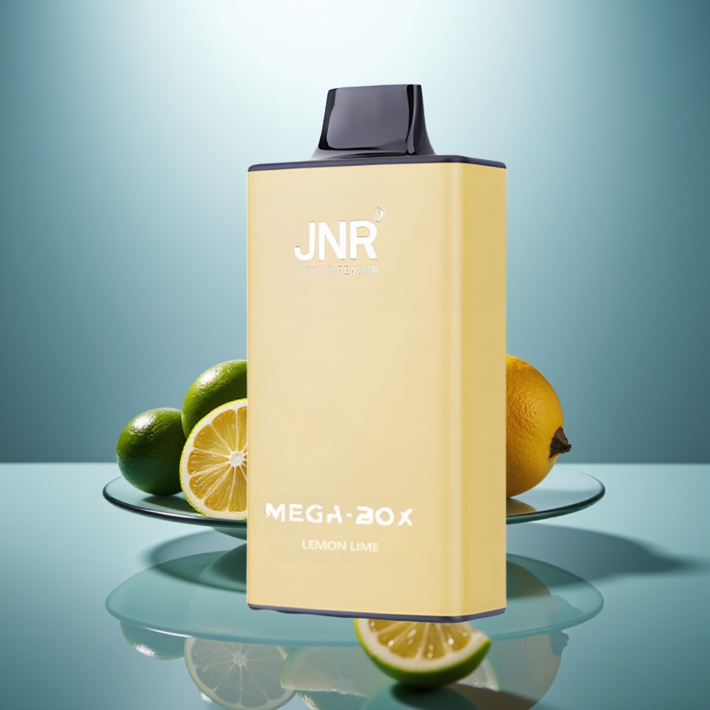 JNR Mega Box 25000 Puffs Disposable Vape Lemon & Lime 30ml 850mAh Dual Mesh