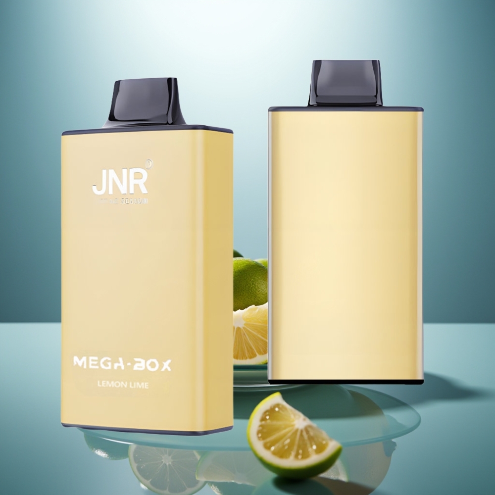 JNR Mega Box 25000 Puffs Disposable Vape Lemon & Lime 30ml 850mAh Dual Mesh