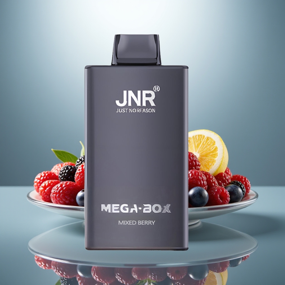 JNR Mega Box 25000 Puffs Disposable Vape Mixed Berry 30ml 850mAh Dual Mesh
