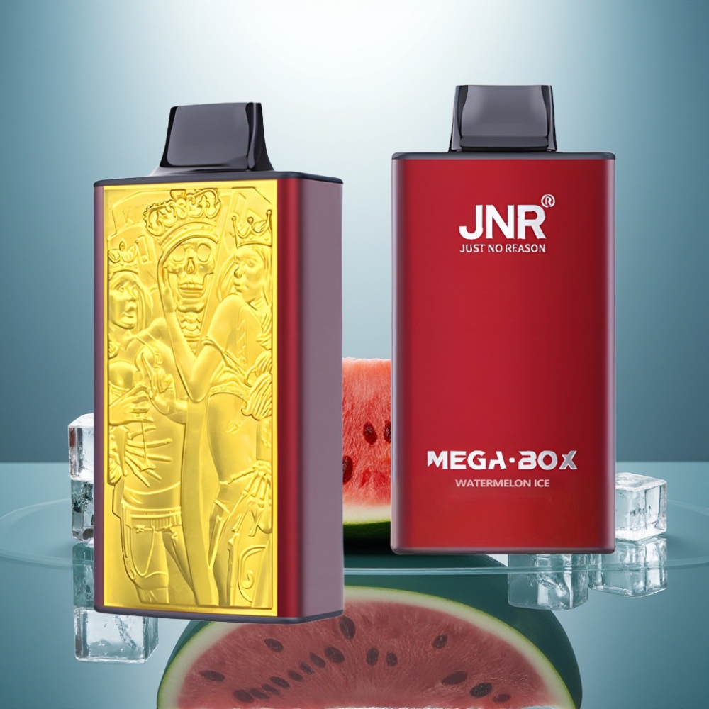 JNR Mega Box 25000 Puffs Disposable Vape Watermelon Ice 30ml 850mAh Dual Mesh
