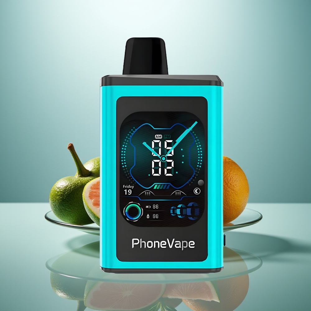 JNR PhoneVape 30000 puffs Disposable Vape Miami Mint 850mAh Type-C Turbo Mode