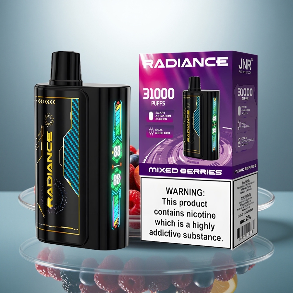 JNR Radiance 31000 Puffs 28ml Dual Mesh 950mAh MIXED BERRIES