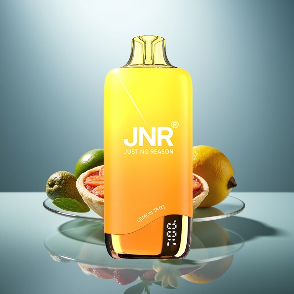 JNR Rainbow 10500 Puffs Disposable Vape Lemon Tart 18ml 600mAh 0.8ohm