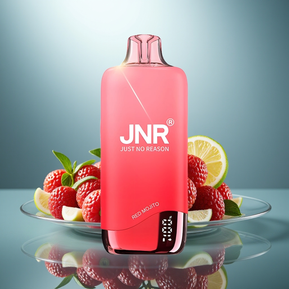 JNR Rainbow 10500 Puffs Disposable Vape Red Mojito 18ml 600mAh 0.8ohm