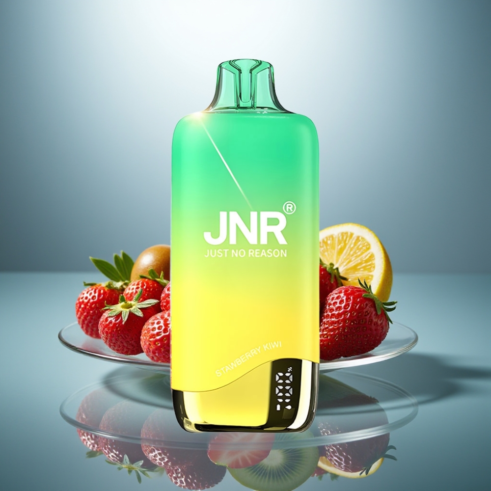 JNR Rainbow 10500 Puffs Disposable Vape Strawberry Kiwi 18ml 600mAh