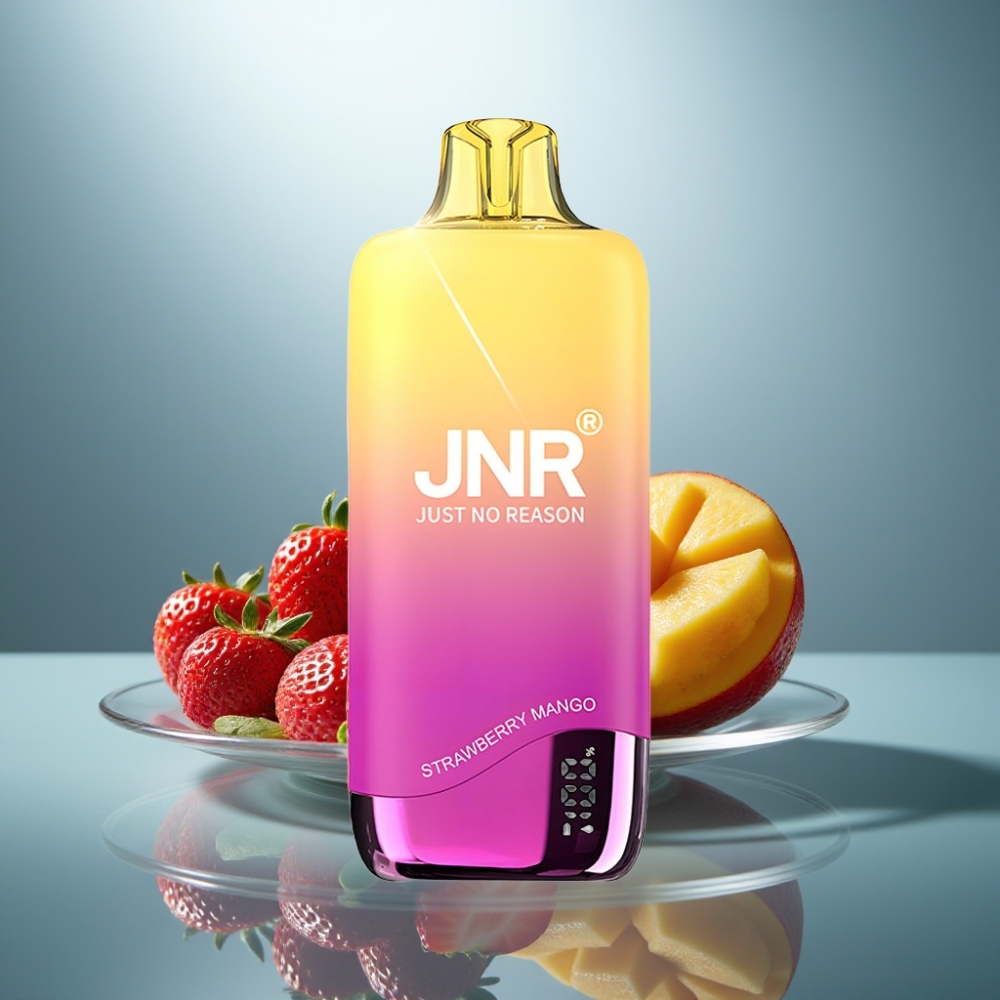 JNR Rainbow 10500 Puffs Disposable Vape Strawberry Mango 18ml 600mAh 0.8ohm