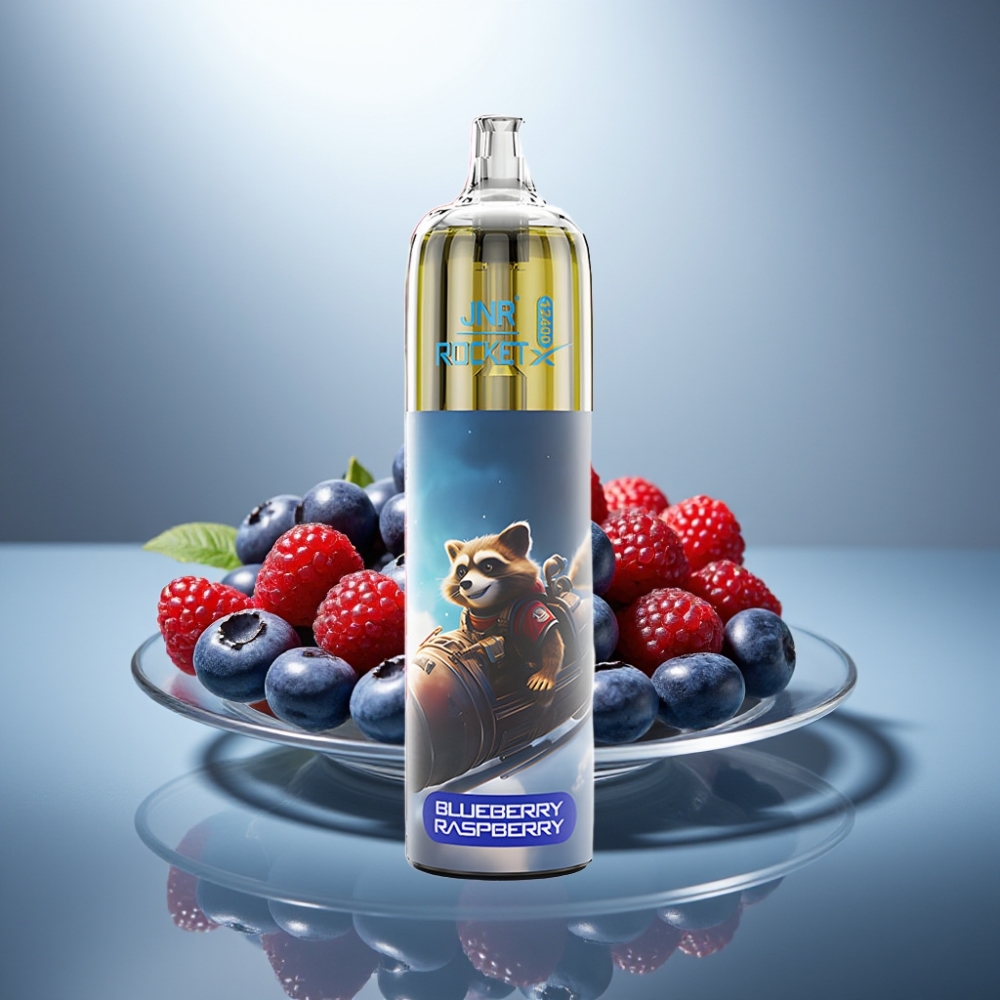 JNR Rocket-X 12400 Puffs Disposable Vape Blueberry Raspberry 850mAh 25ml