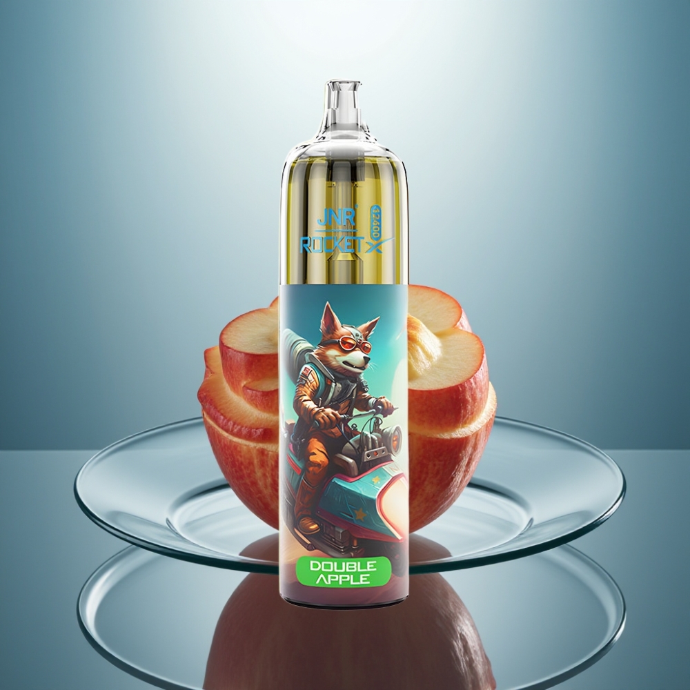 JNR Rocket-X 12400 Puffs Disposable Vape Double Apple 850mAh 1.2ohm