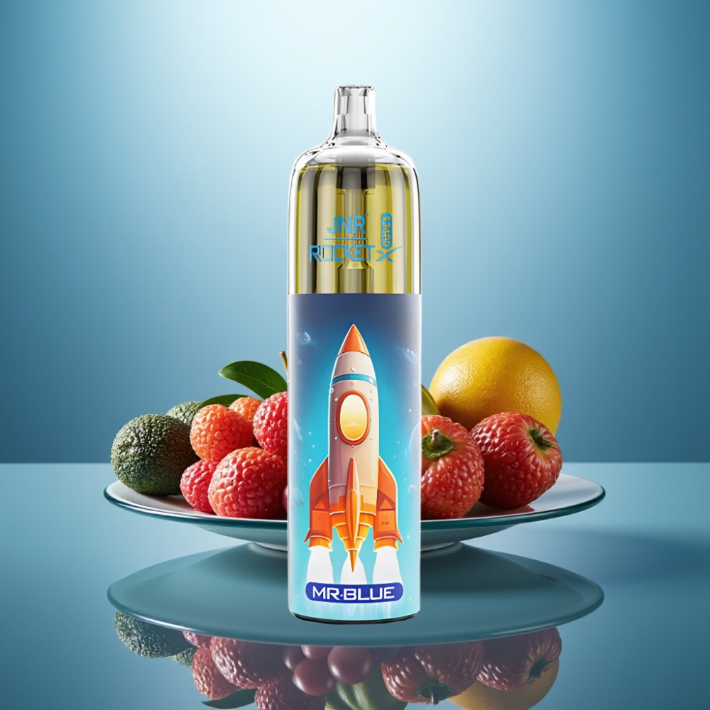 JNR Rocket-X 12400 Puffs Disposable Vape Mr. Blue 850mAh 25ml Type-C