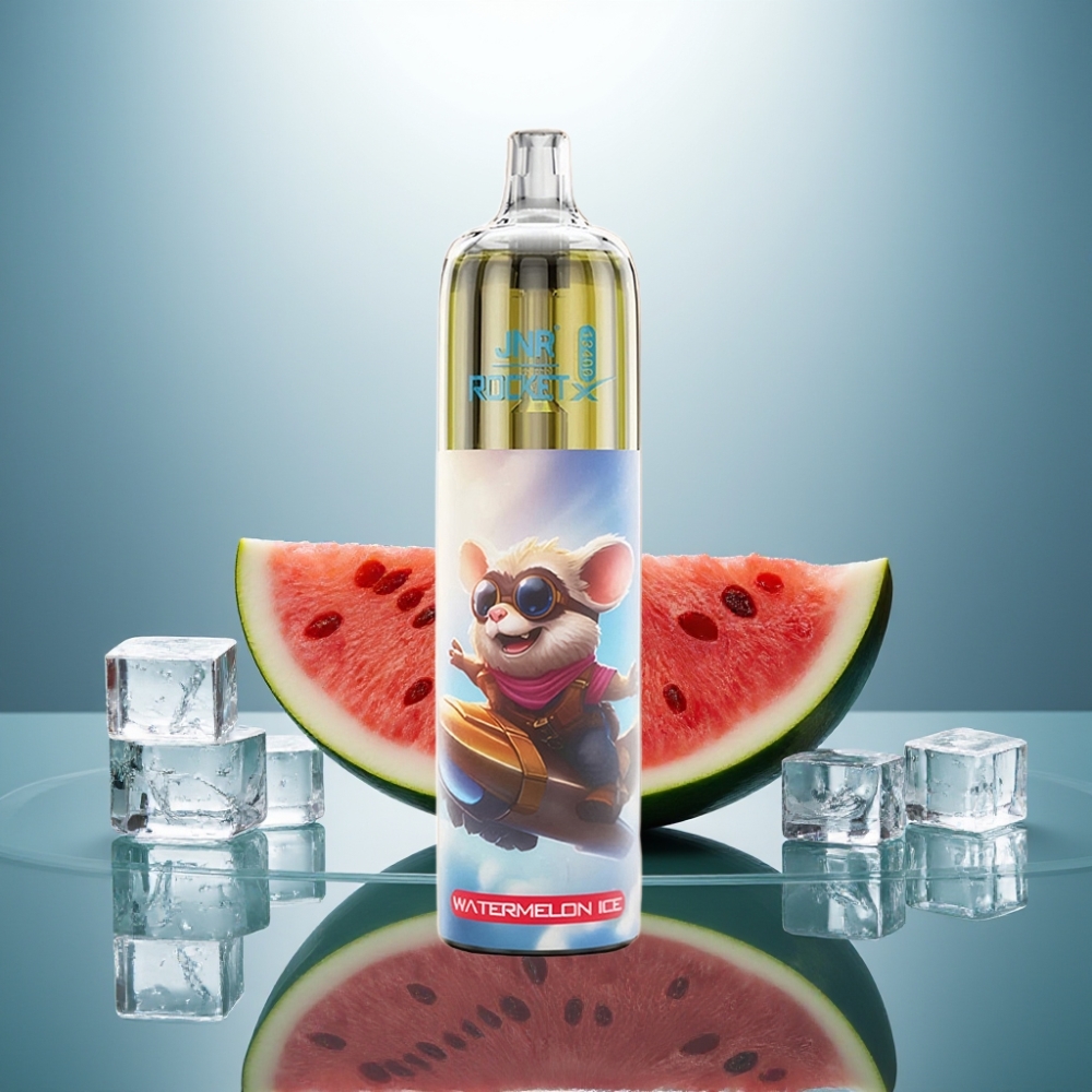 JNR Rocket-X 12400 Puffs Disposable Vape Watermelon Ice 850mAh 25ml 1.2ohm