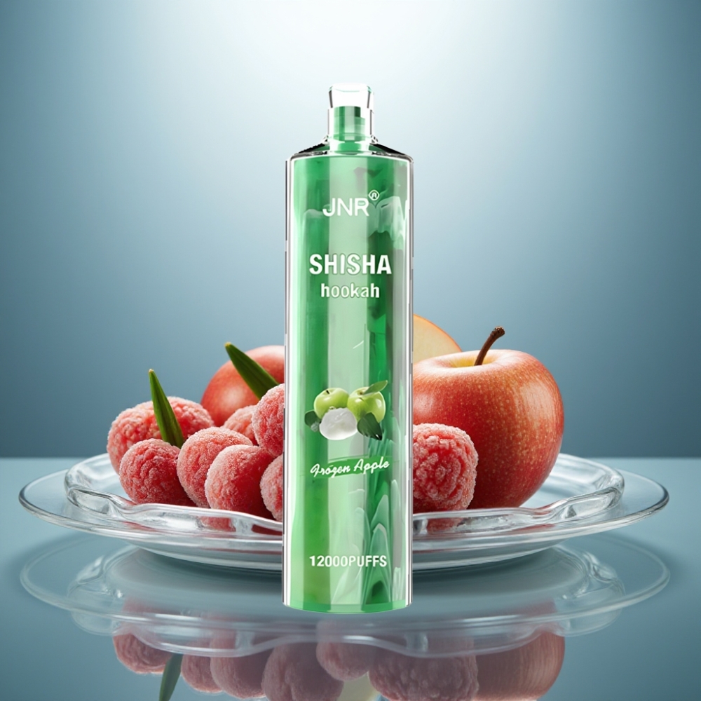 JNR Shisha Hookah 12000 Puffs Frozen Apple 24ml 750mAh Type-C