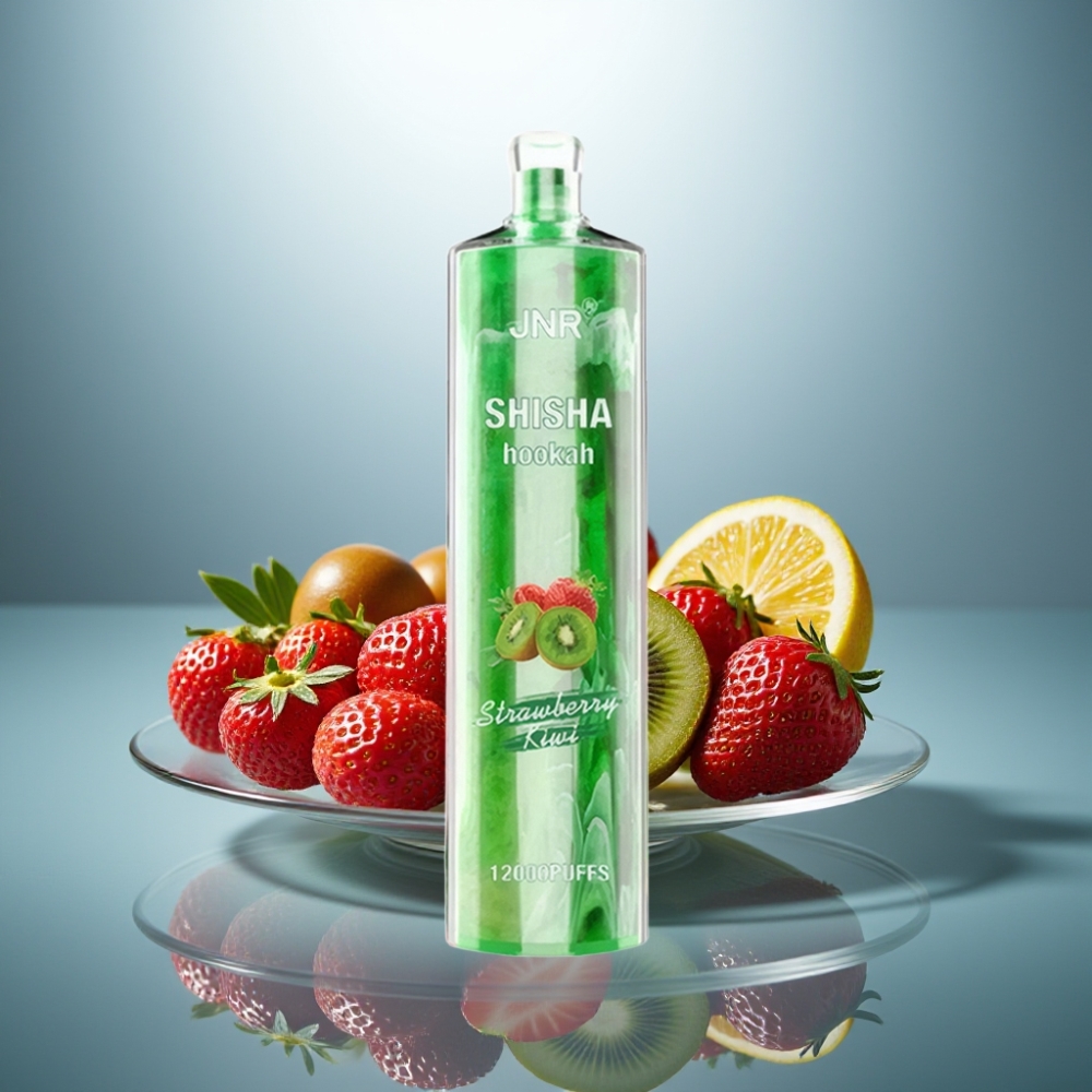 JNR Shisha Hookah 12000 Puffs Strawberry Kiwi 24ml 750mAh Type-C