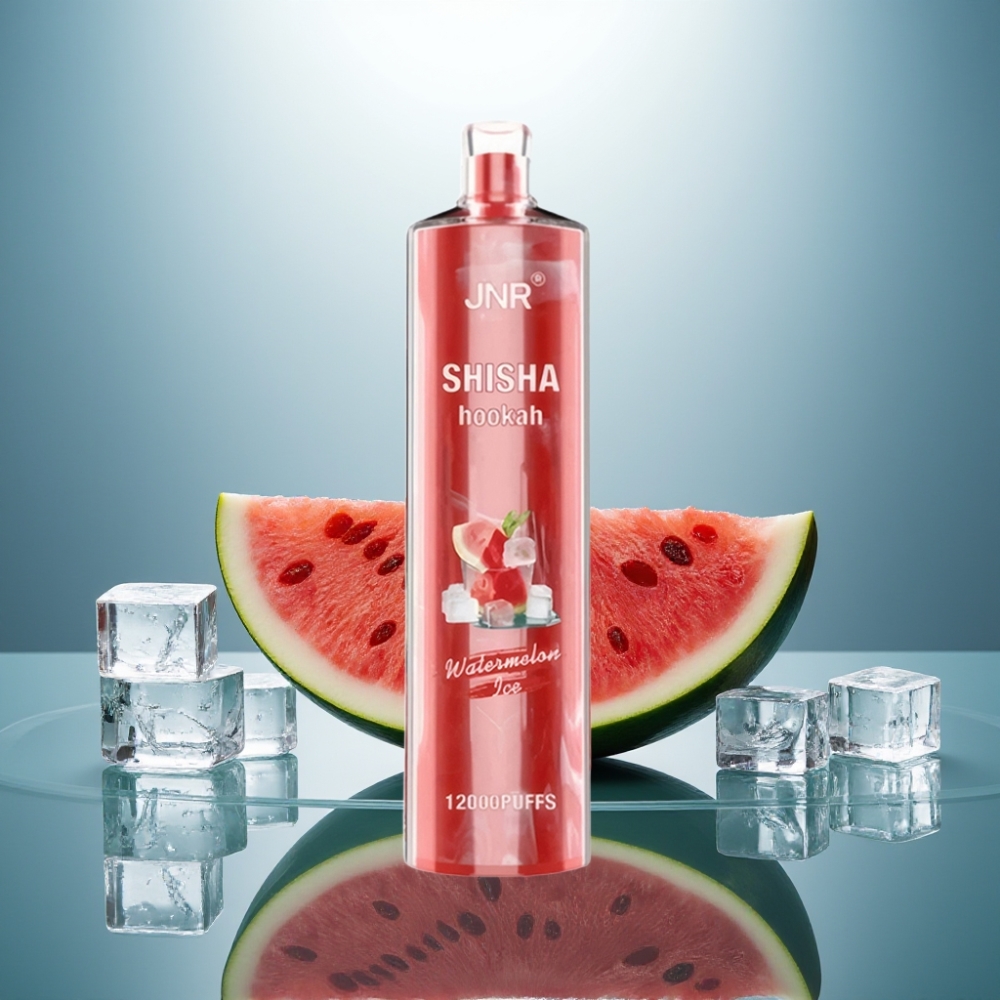 JNR Shisha Hookah 12000 Puffs Watermelon Ice 24ml 750mAh Type-C