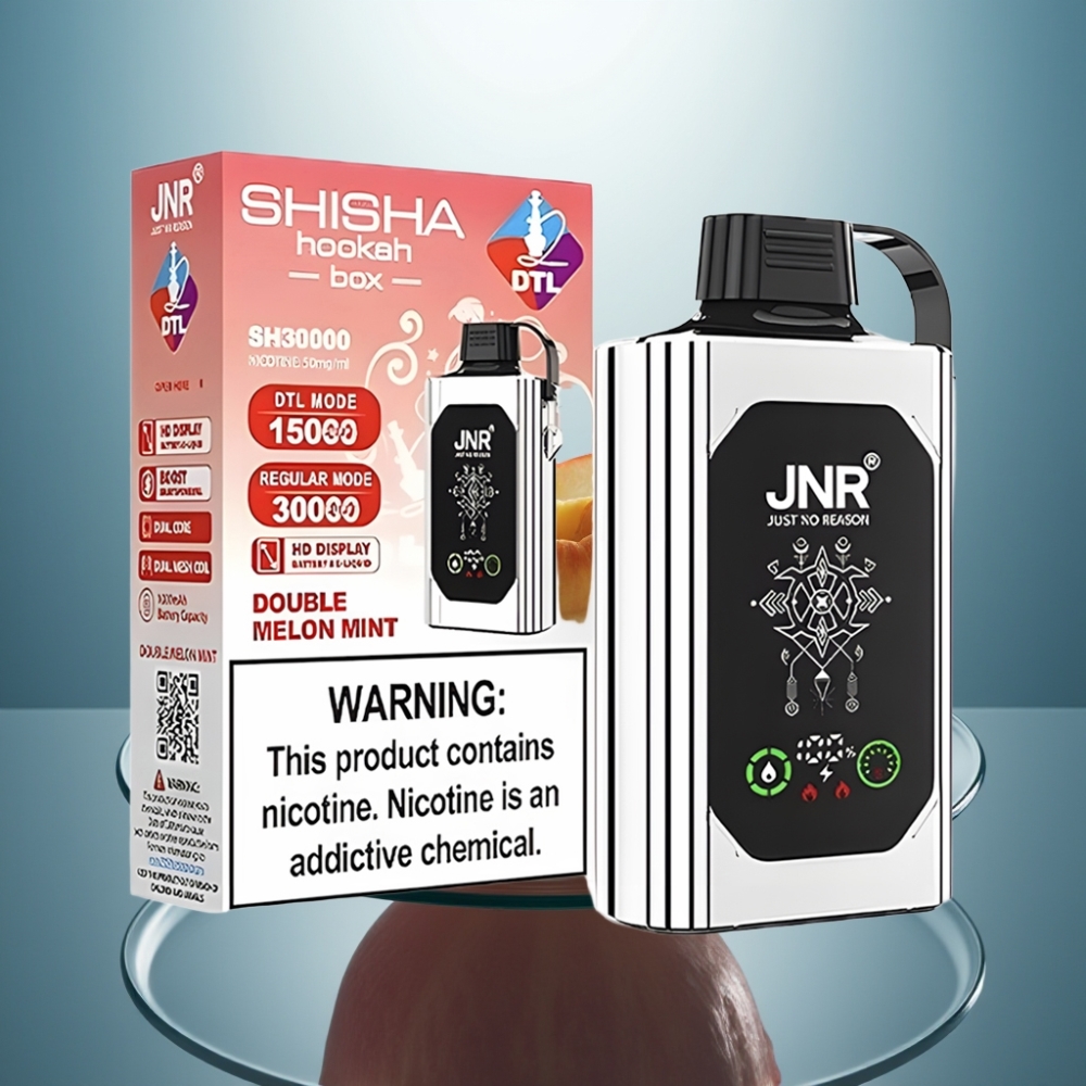 JNR Shisha Hookah Box 20500 Puffs Double Apple 25ml 1000mAh Type-C
