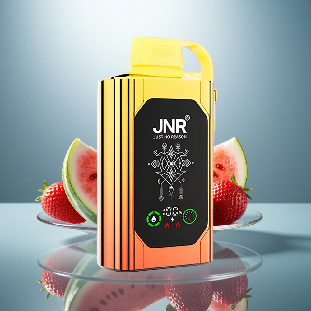 JNR Shisha Hookah Box 20500 Puffs Watermelon Strawberry Bubblegum 25ml 1000mAh Type-C