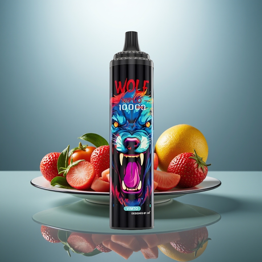 JNR Wolf Niplo 10000 Puffs Vimto 20ml 650mAh Type-C