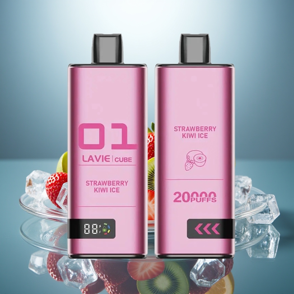 Lavie Cube 20000 Puffs 28ML 5% Type C Strawberry Kiwi Ice