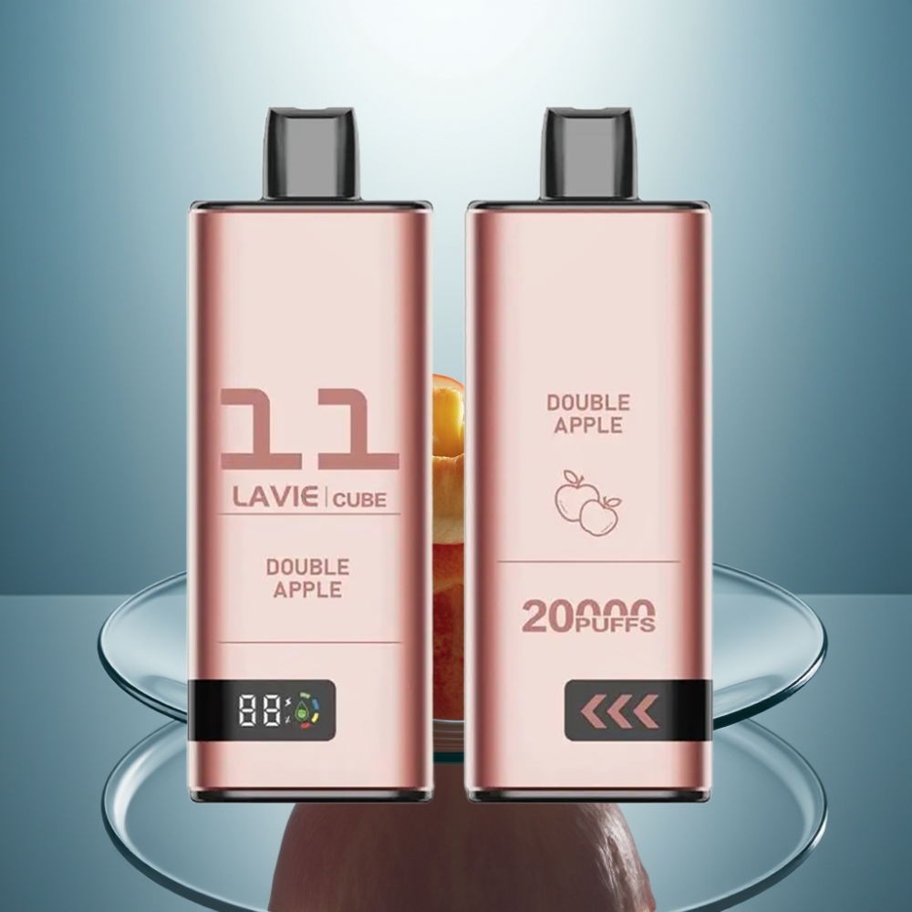 Lavie Cube 20000 Puffs Disposable Vape Double Apple 28ML 5% Type C