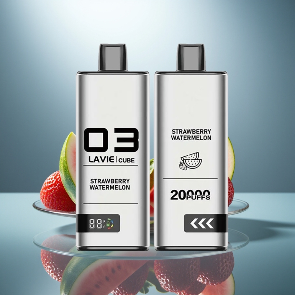 Lavie Cube 20000 Puffs Disposable Vape Strawberry Watermelon 28mL 5% Type C