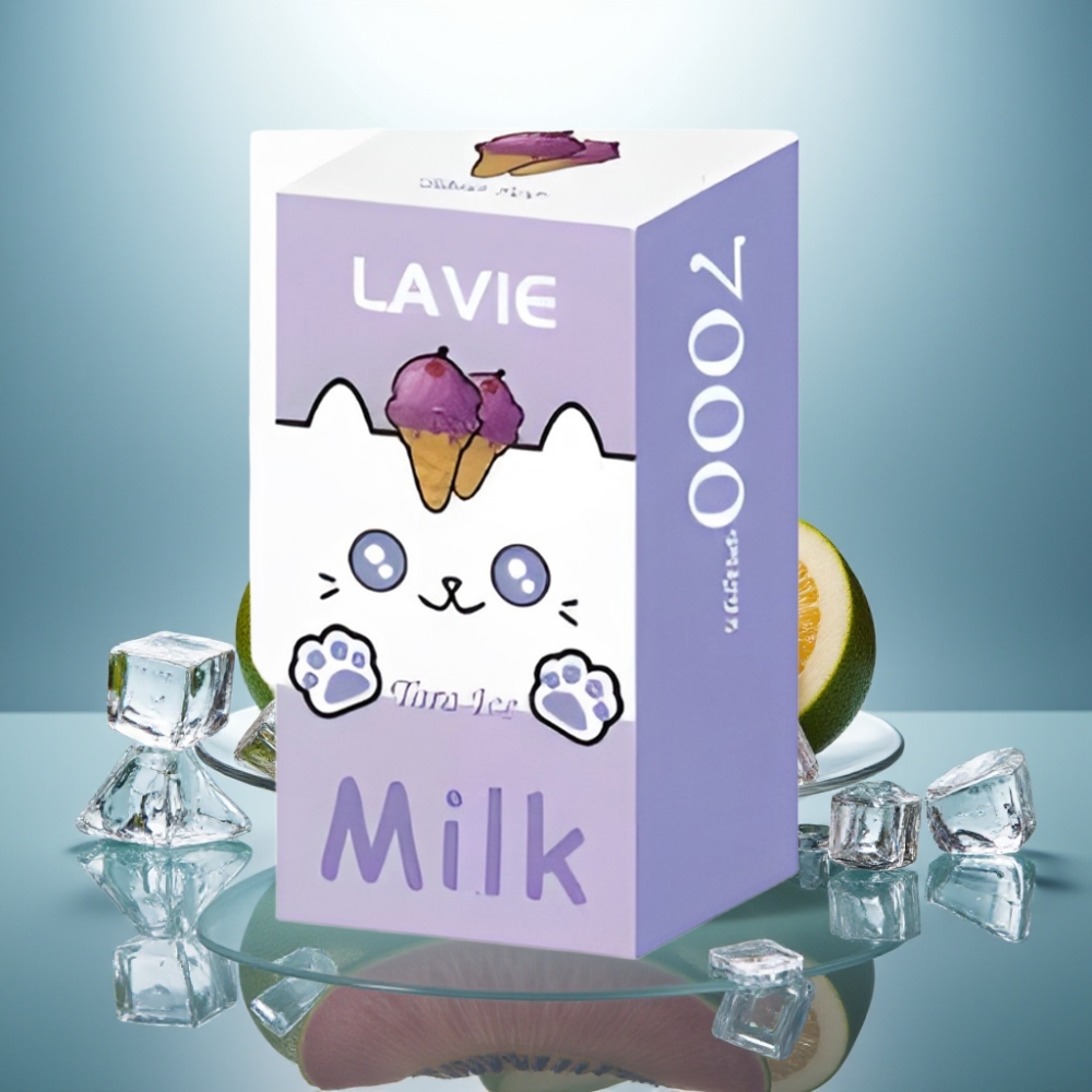 LAVIE Milk 7000 Puffs 16ML 2% 5% Type C Taro Ice