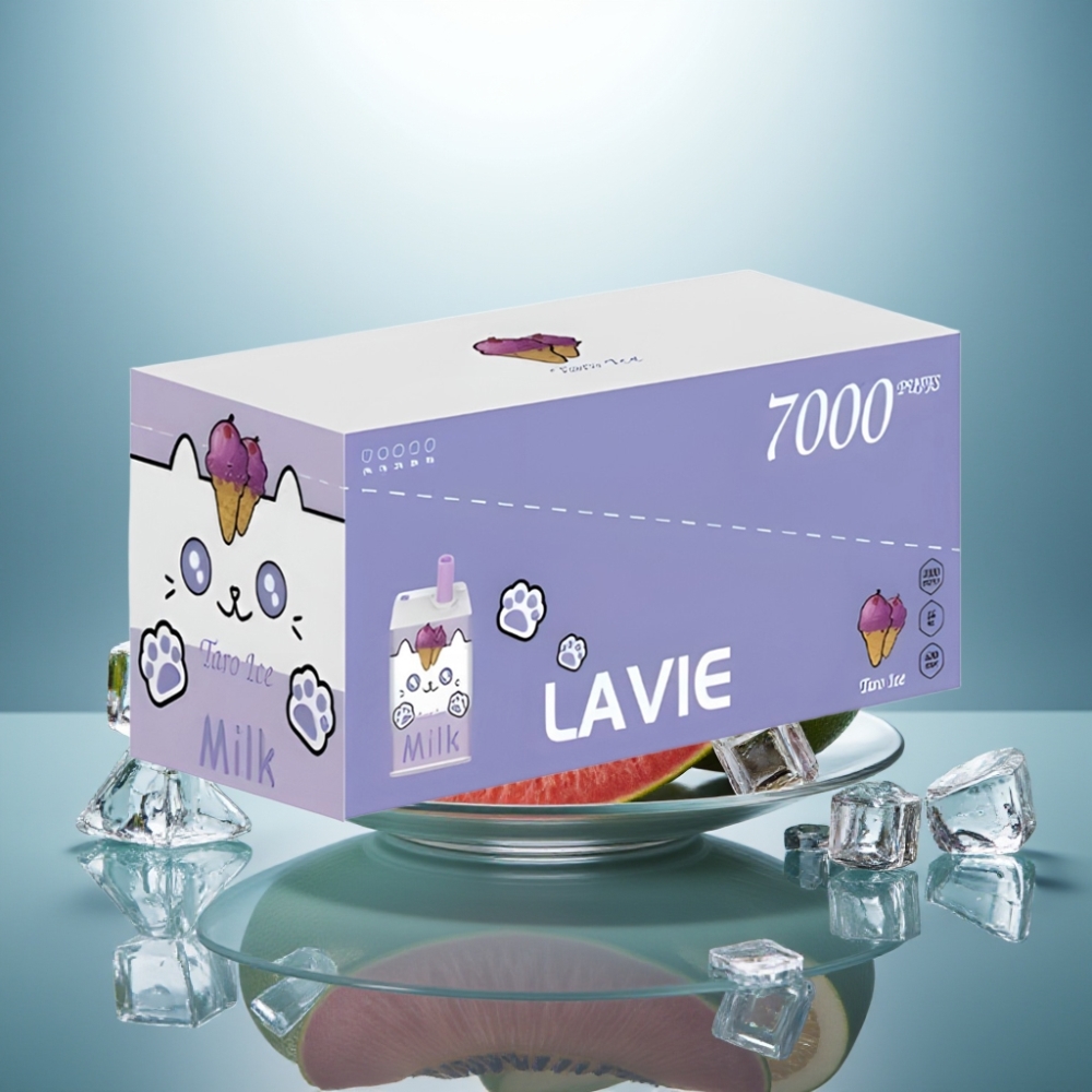 LAVIE Milk 7000 Puffs 16ML 2% 5% Type C Taro Ice