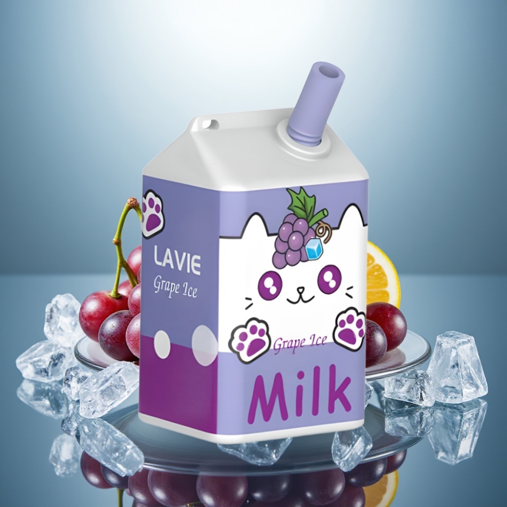 LAVIE Milk 7000 Puffs 16ML 600mAh Type C Grape Ice