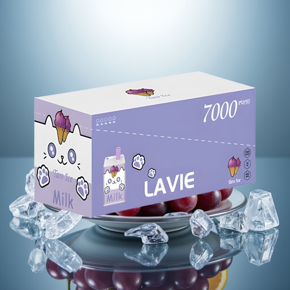 LAVIE Milk 7000 Puffs 16ML 600mAh Type C Grape Ice