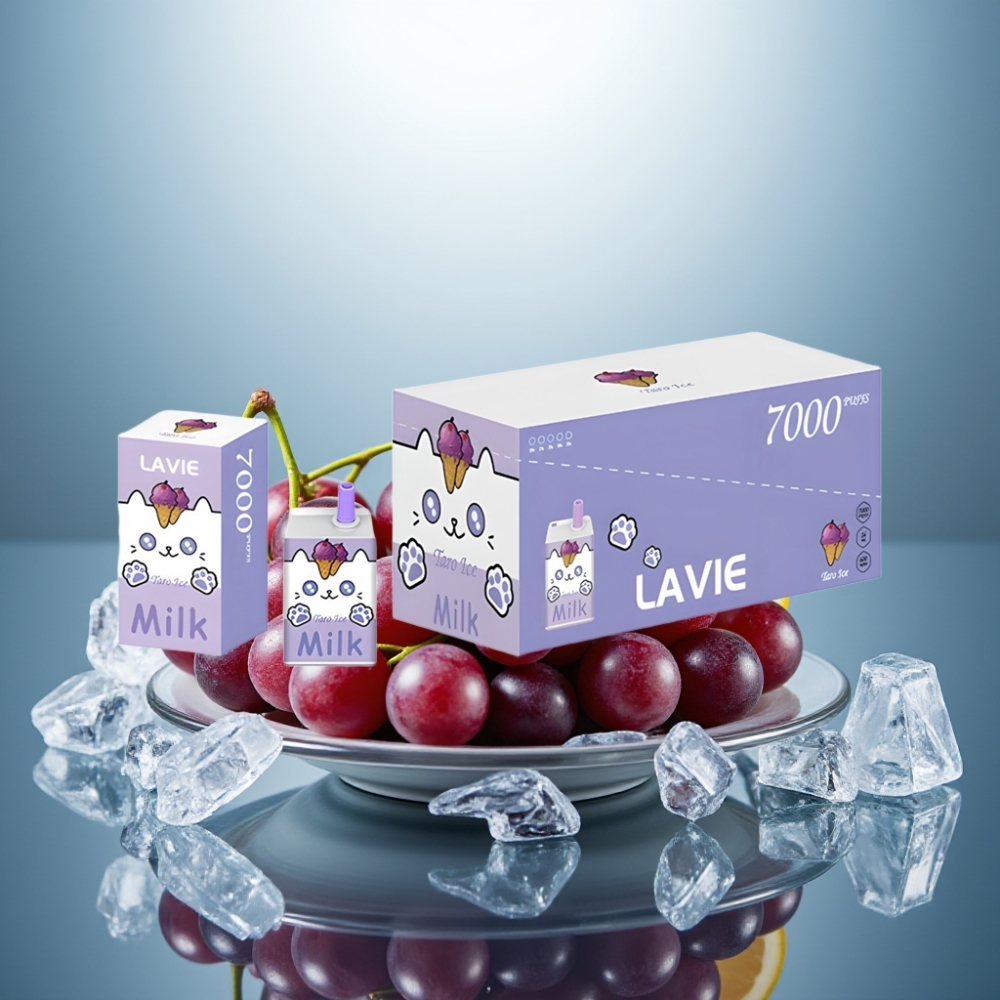 LAVIE Milk 7000 Puffs 16ML 600mAh Type C Grape Ice