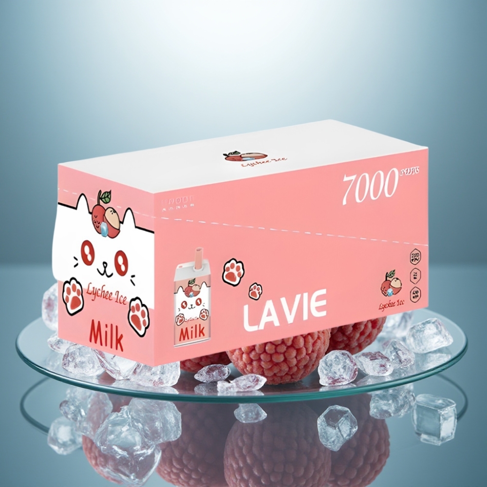 LAVIE Milk 7000 Puffs 16ML 600mAh Type C Lychee Ice