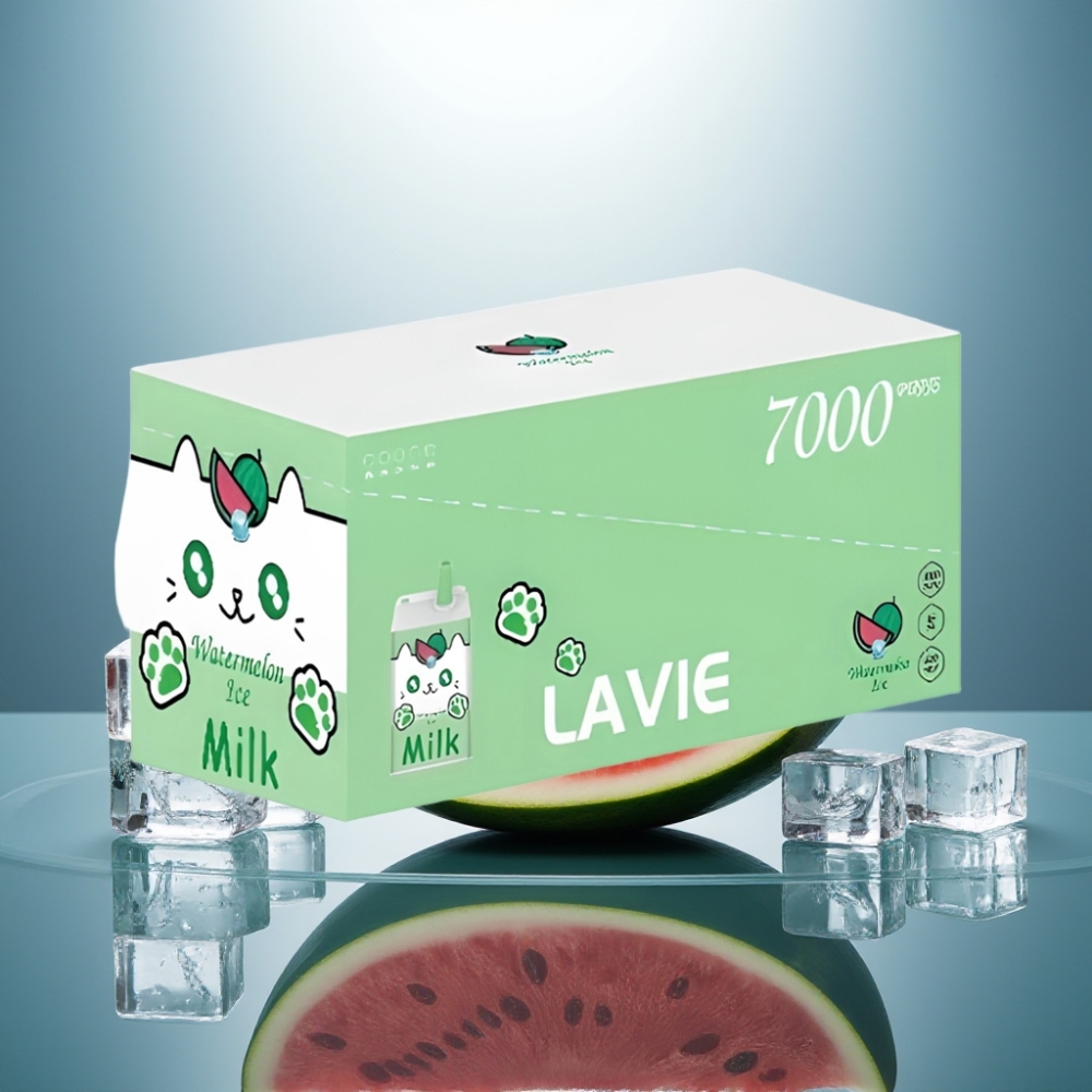 LAVIE Milk 7000 Puffs 16ML 600mAh Watermelon Ice