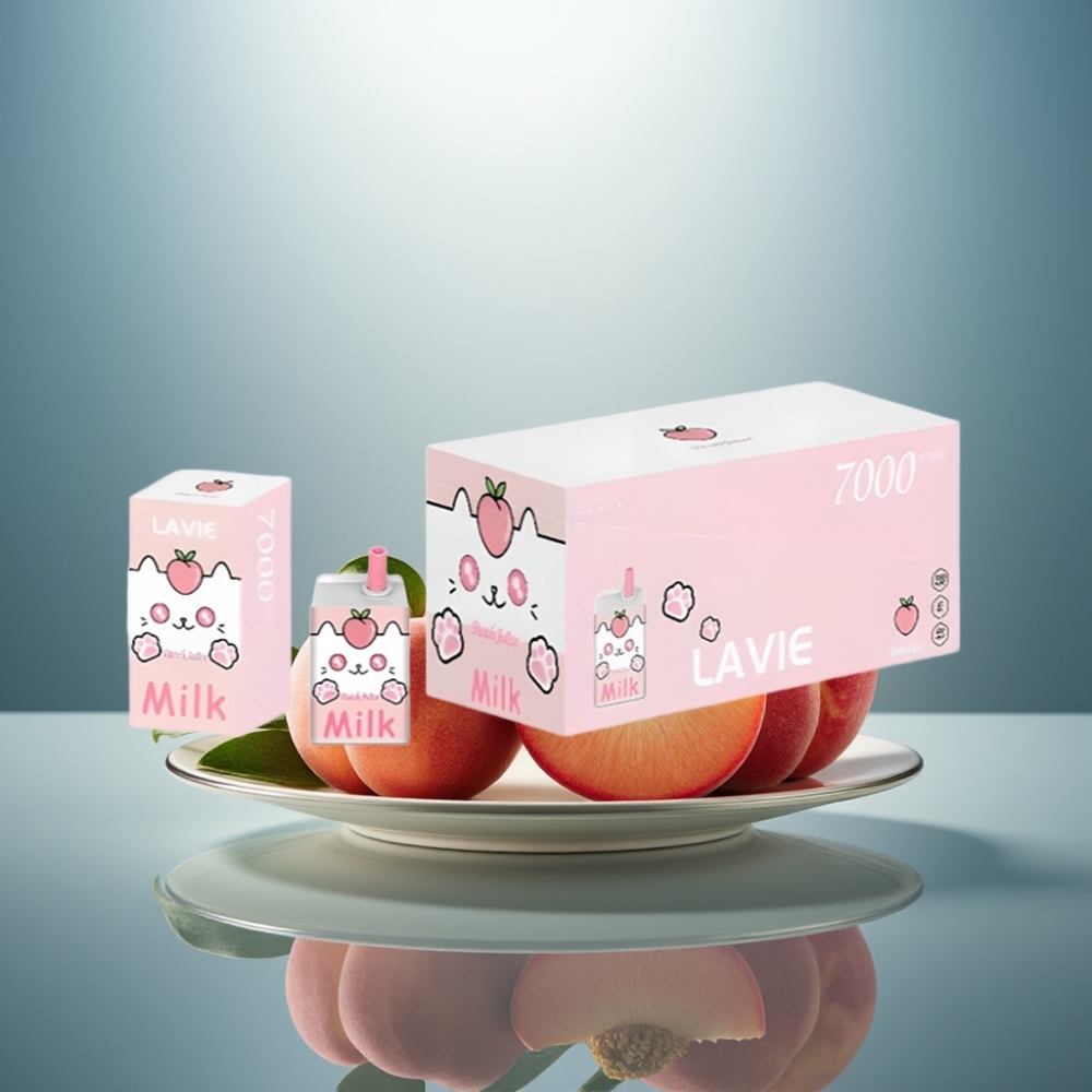 LAVIE Milk 7000 Puffs Peach Juice 16ML 5% 600mAh Type C