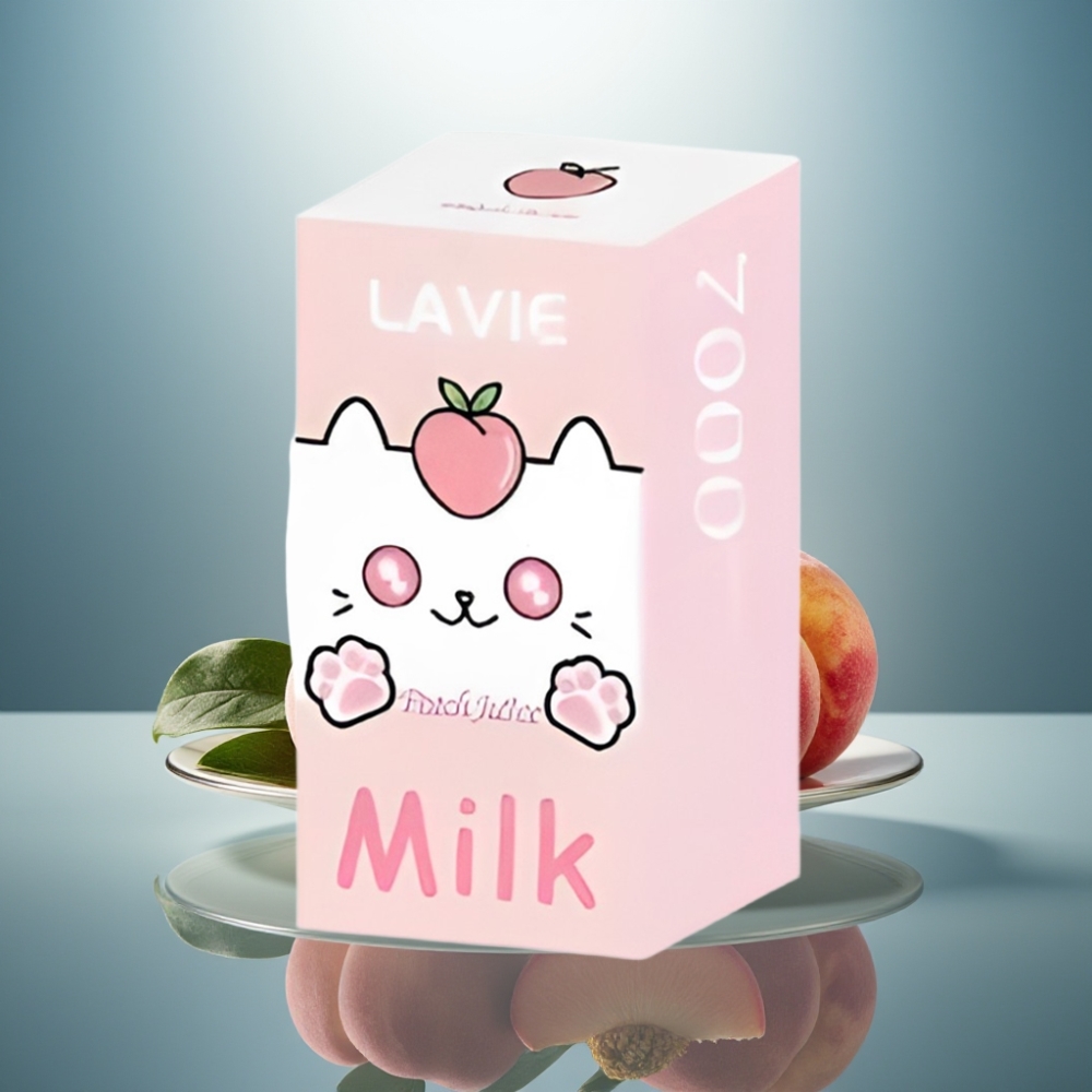 LAVIE Milk 7000 Puffs Peach Juice 16ML 5% 600mAh Type C