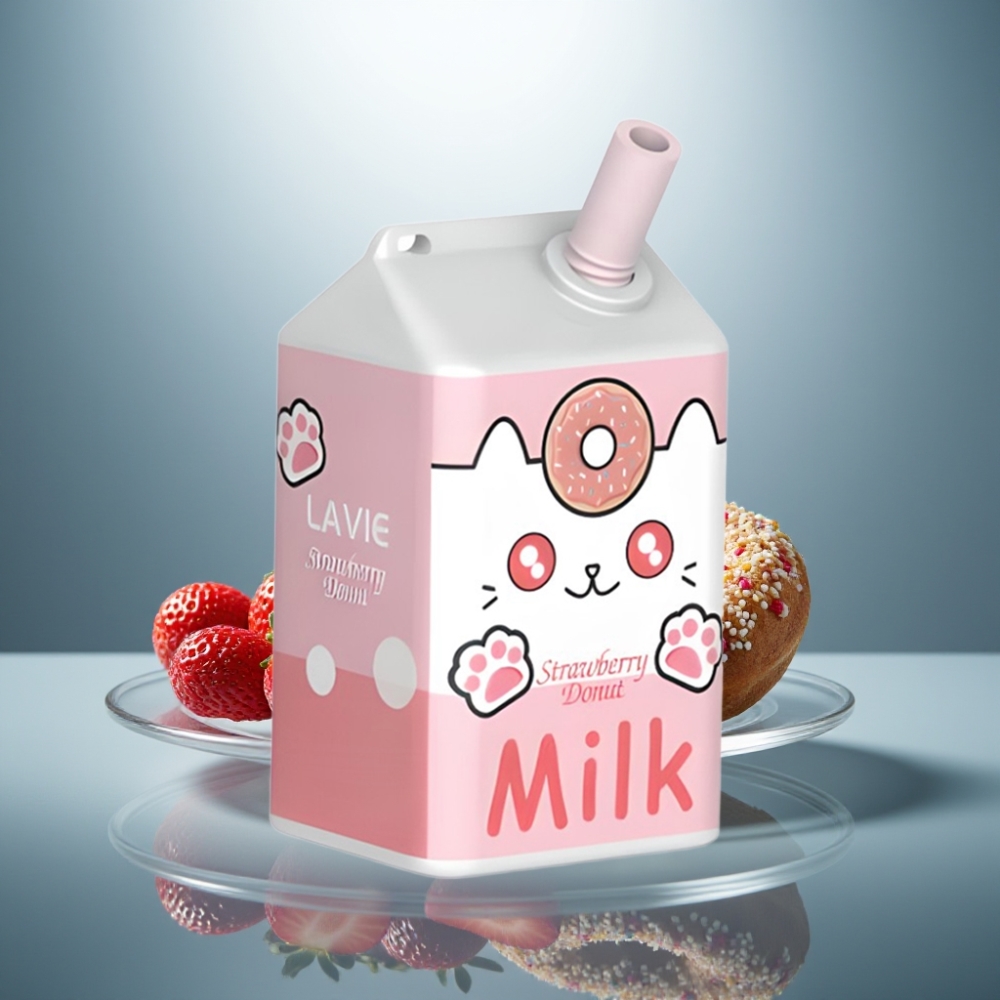 LAVIE Milk 7000 Puffs Strawberry Donut 16ML 600mAh Type C