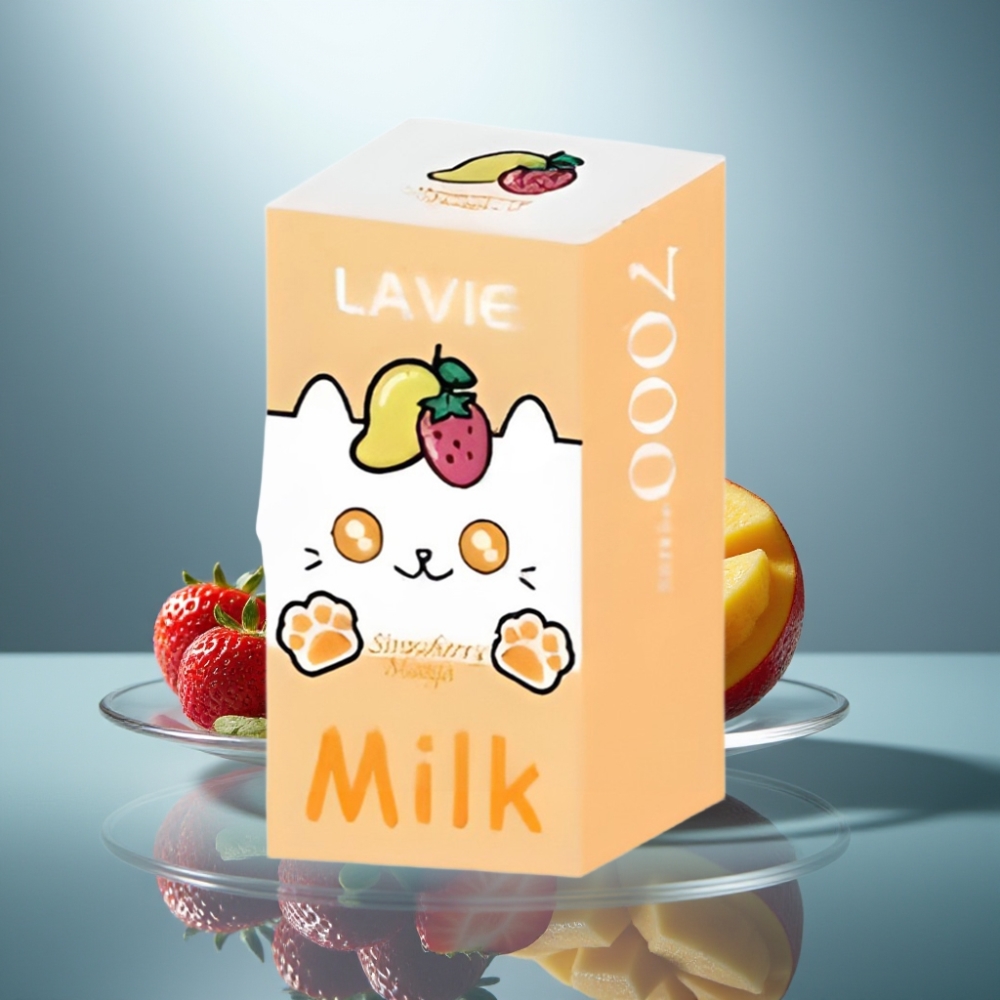 LAVIE Milk 7000 Puffs Strawberry Mango 16ML 600mAh Type C