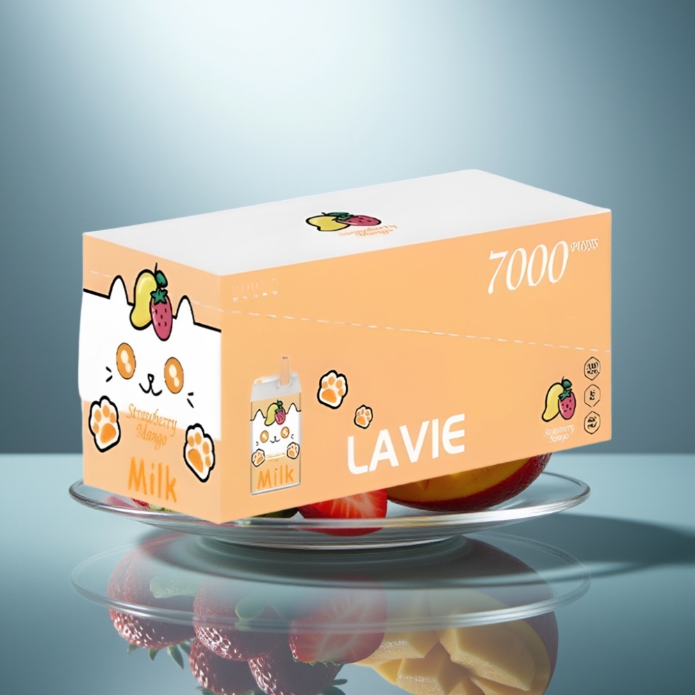 LAVIE Milk 7000 Puffs Strawberry Mango 16ML 600mAh Type C