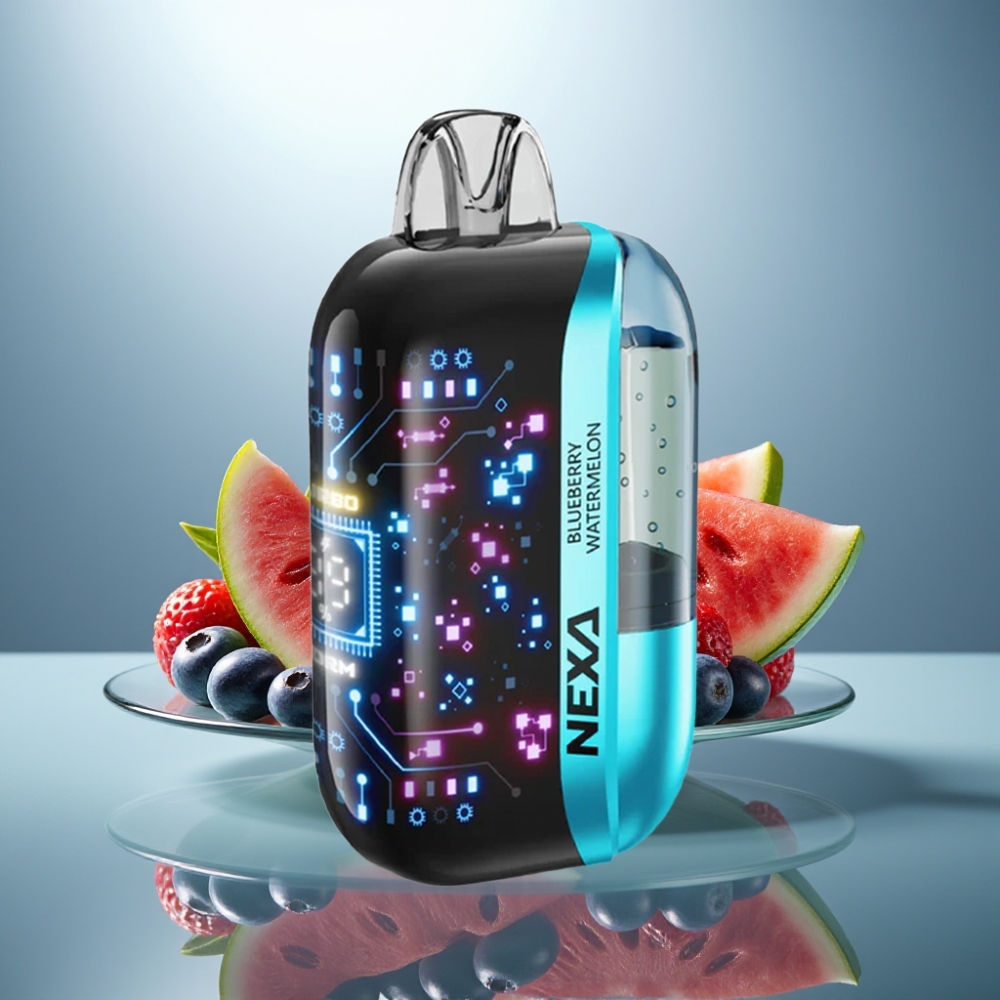 NEXA Ultra 50000 Puffs Disposable Vape Blueberry Watermelon 20ml 5% Type-c