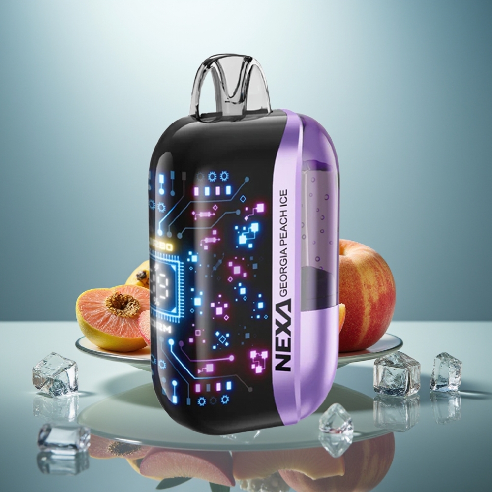 NEXA Ultra 50000 Puffs Disposable Vape Georgia Peach Ice 20ml 5% Type-C