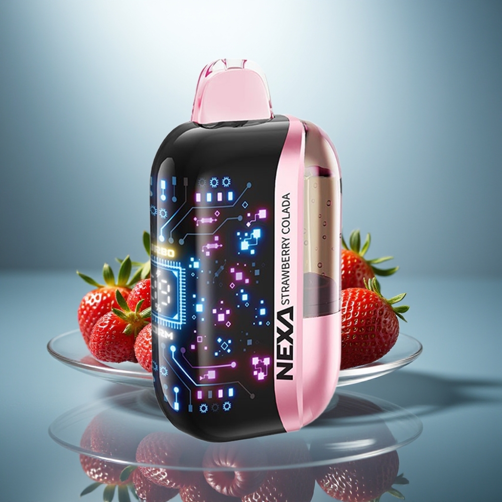 NEXA Ultra 50000 Puffs Disposable Vape Strawberry Colada 20ml 5% 0.9ohm