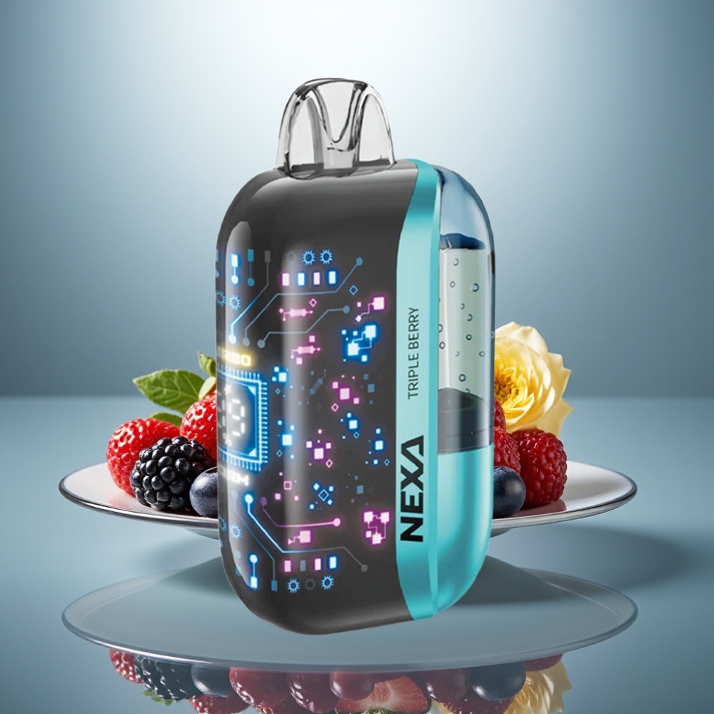 NEXA Ultra 50000 Puffs Disposable Vape Triple Berry 20ml 5% Type-C