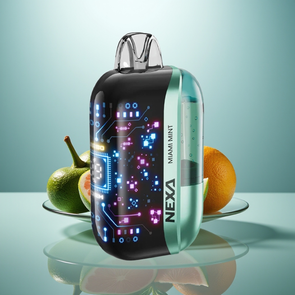 NEXA Ultra 50K Disposable Vape Miami Mint 20ml 5% 0.9ohm Type-C